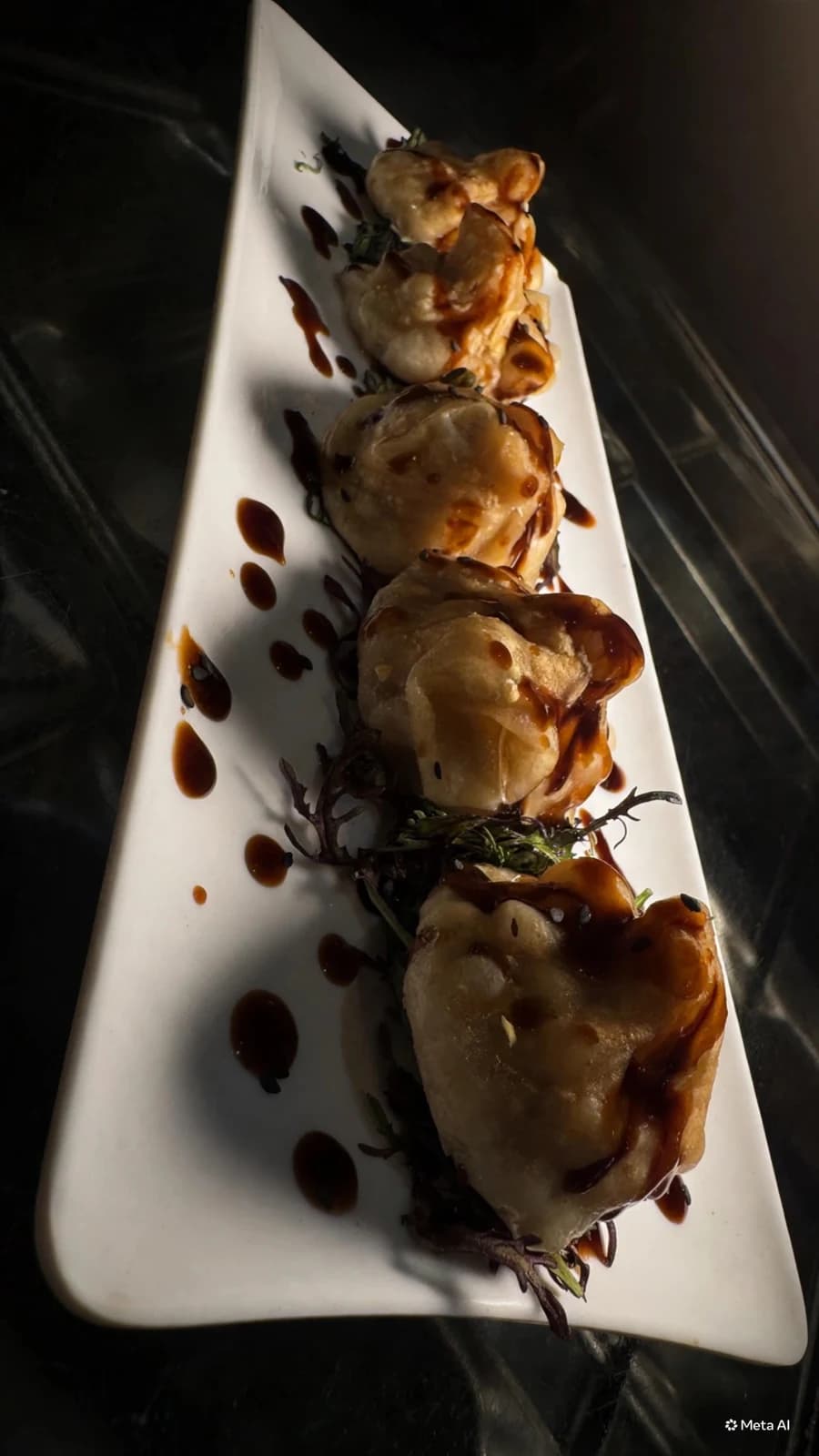Dumplings de cerdo al vapor de FUJI